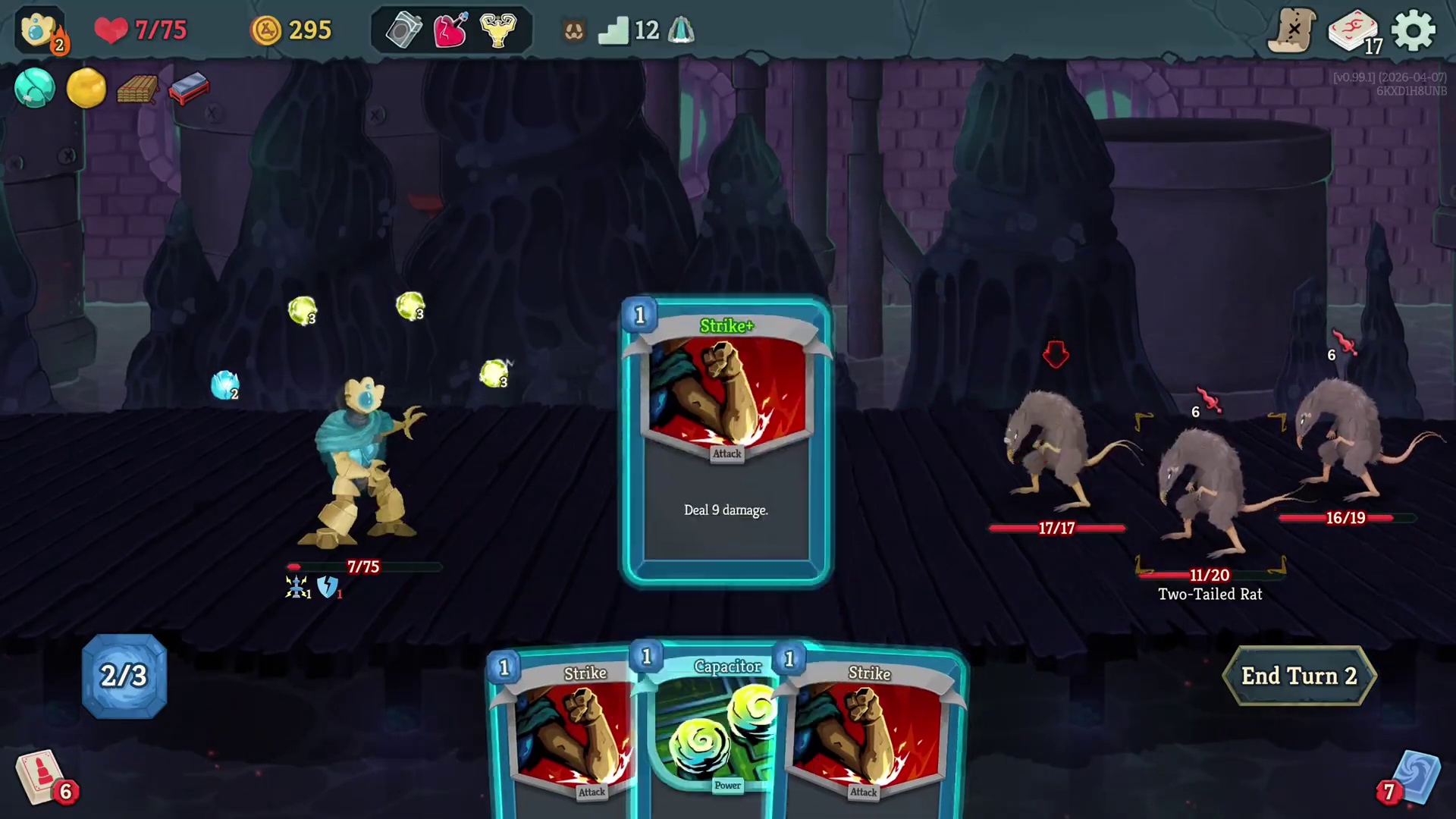 Slay the Spire 2 Defect beginner build footage