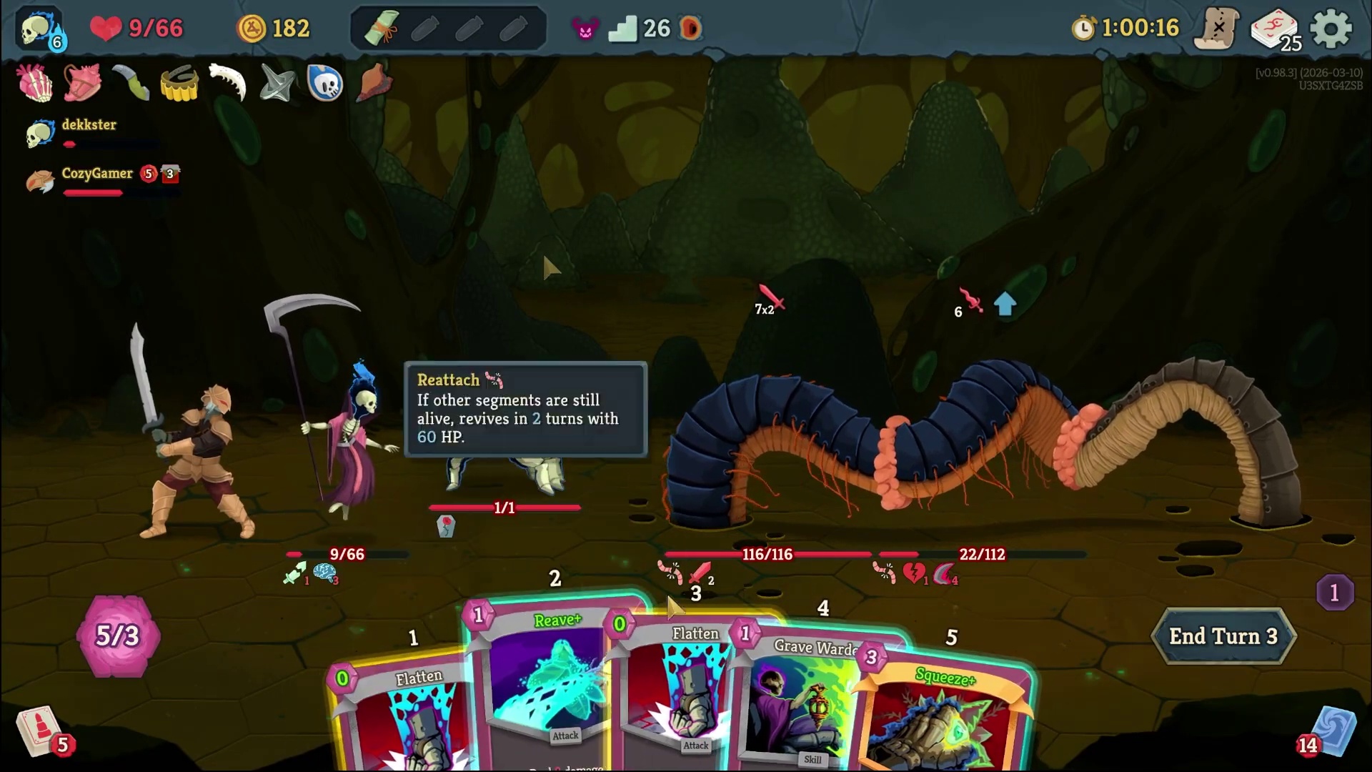 Slay the Spire 2 Necrobinder beginner build footage