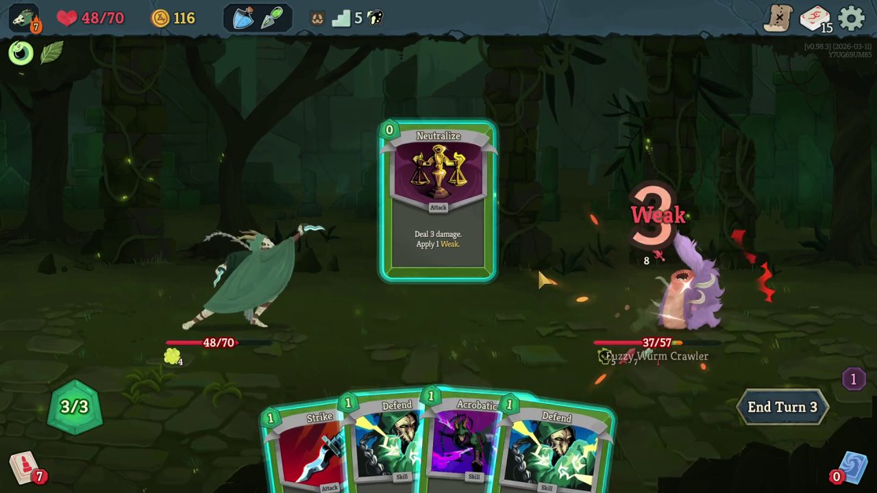 Slay the Spire 2 Silent gameplay still